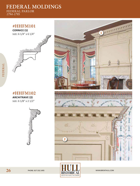 Classical American Moldings - Instant PDF Download